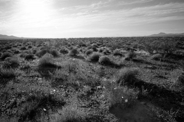 Desert Landscape on the Utah and Arizona border