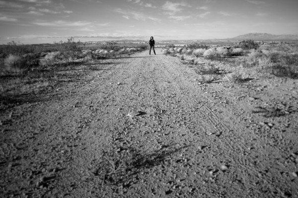 Cris Crotz poses for a photo in the Arizona Desert