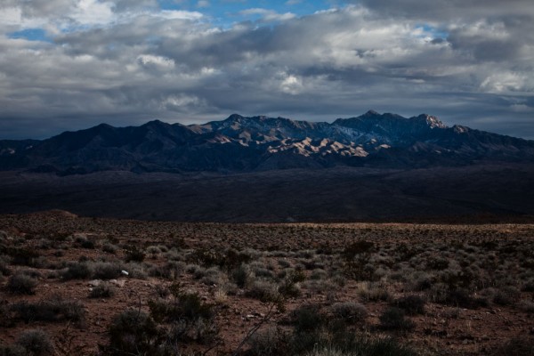 Nevada Mountain South of Mesquite