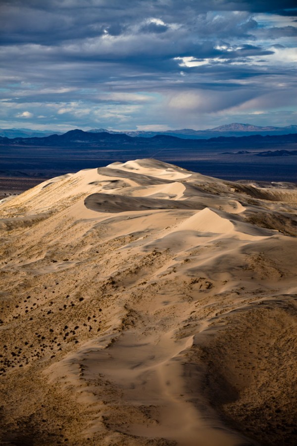 Looking Northwest over Kelso Dunes